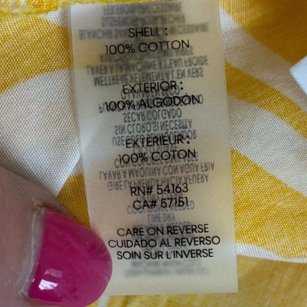 Calvin Klein Womens Yellow Floral Cotton Sleeveless Midi Shirt Dress CD5G3HX4 6 - Picture 9 of 14